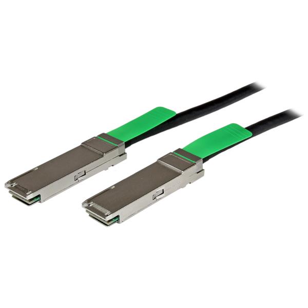 QSFP+ Direct-Attach Twinax cable complies w/ MSA industry standards - Copper Twi