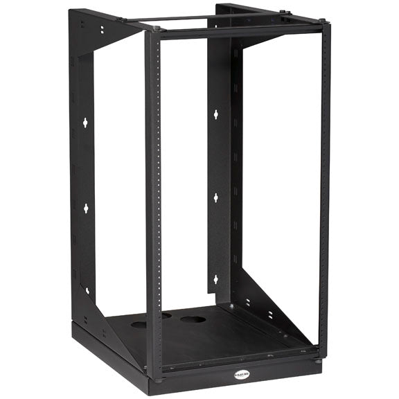 Ultra Wallmount Rack, 25inD (63.5-cm), 19U 35inH (88.9-cm), Black