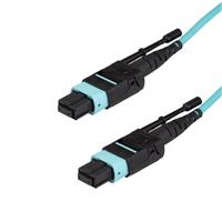 Terminate 12 fiber connections using a single 40 Gigabit network cable - 3m MTP