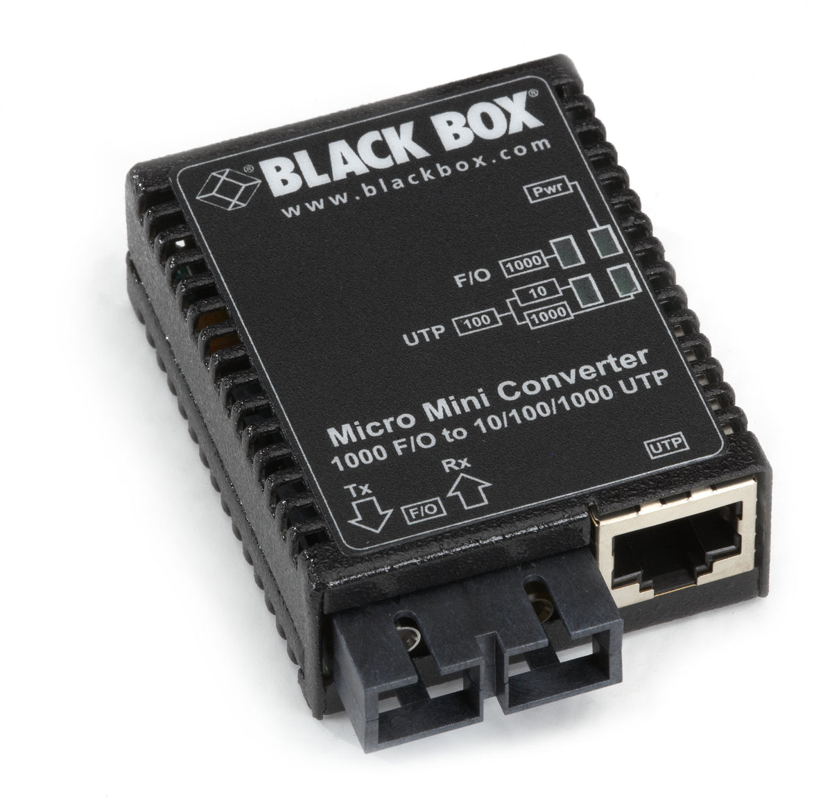 10/100/1000 1000 12K SCMEDIA CONVERTER US PS