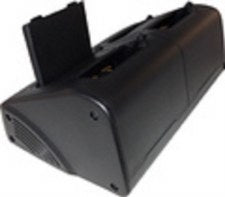 JANAM, FOUR SLOT BATTERY CHARGER FOR XT200 SERIES, INCLUDES AC DC POWER ADAPTER