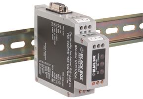 RS-232 to RS-422/RS-485 DIN Rail Converter with Opto-Isolation