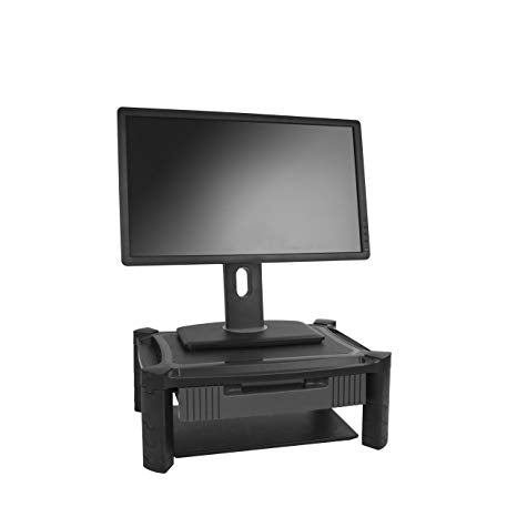 Turn your desk into a sit-stand workspace with easy height adjustment for increa