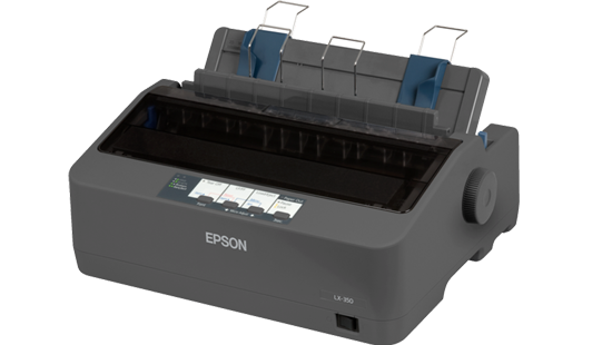 EPSON LX-350 - 27Watt - Matrix Impact Printer - Dot-matrix - USB, Serial, Bidire