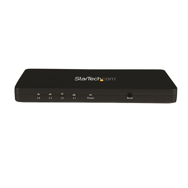Split an HDMI audio/video source on four separate HDMI Displays simultaneously,