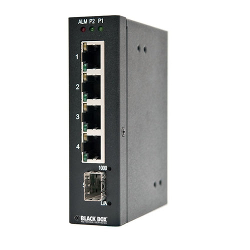 5-Port Industrial Gigabit Ethernet Switch Extreme Temperature