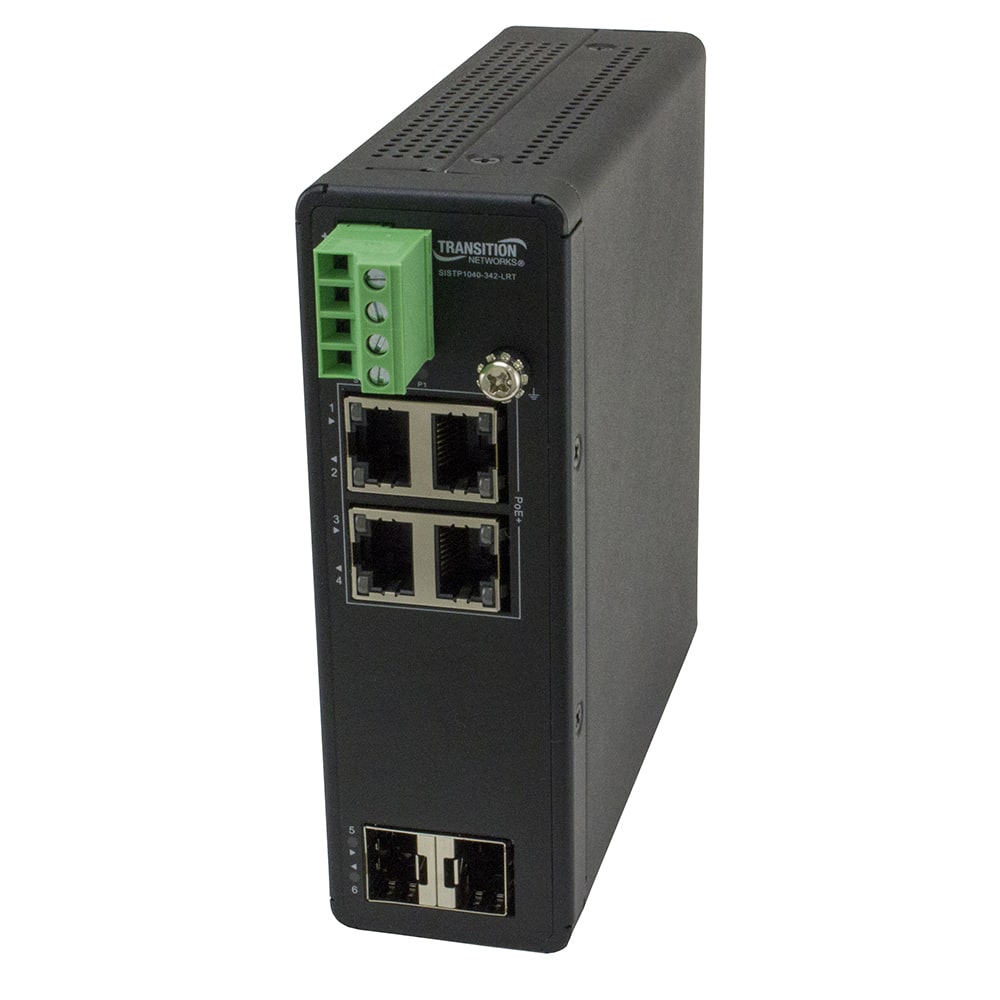 Hrd UnMDG Switch, 4-port GE POE+, 2 SFP,