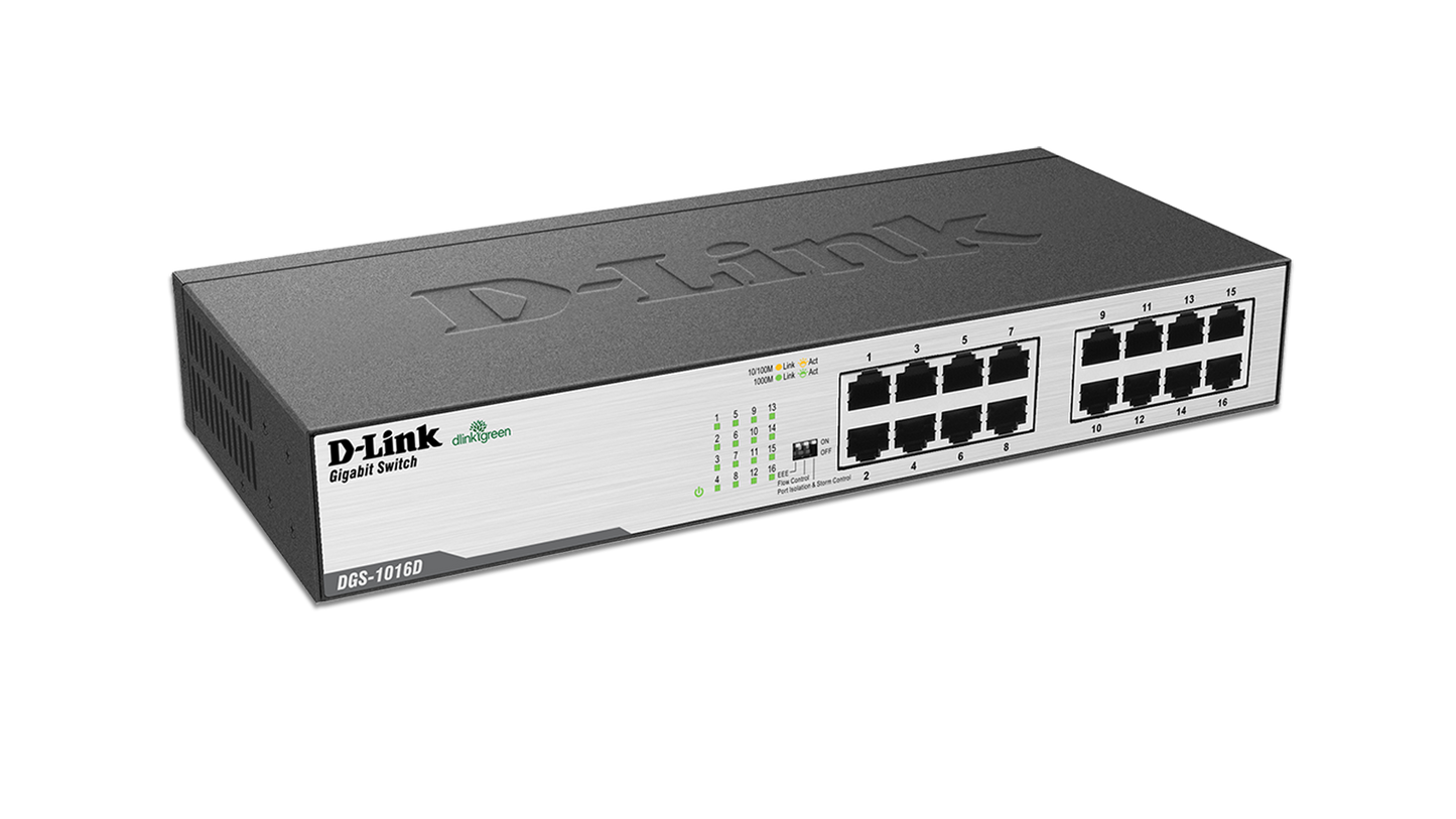 Unmanaged Gigabit Switch. 16-port Gigabit Ethernet Rackmount Switch.Limited Life