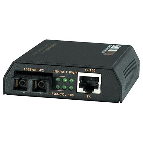 10/100BaseT/TX to 100BaseFX Multimode/SC
