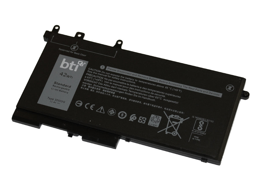 Replacement LiPoly notebook battery for DELL Latitude 5280, 5290, 5480, 5490, 54