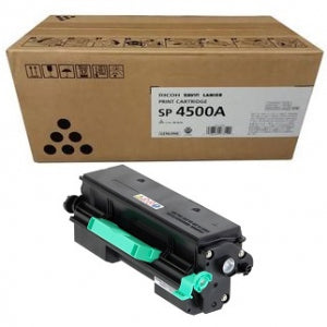 Ricoh sp-4500 high yield black toner cartridge for use in sp4510dn sp4510sf esti