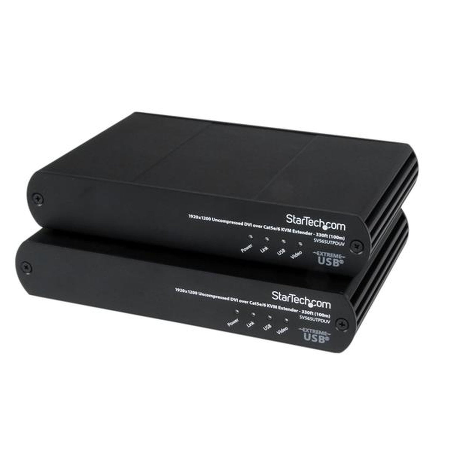 USB DVI over Cat 5e / Cat 6 KVM Console Extender w/ 1920x1200 Uncompressed Video