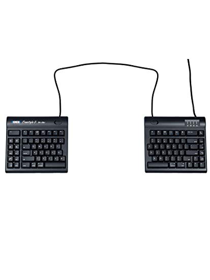 Freestyle2 Convertible Keyboard for MAC, 20Separation, English, Black