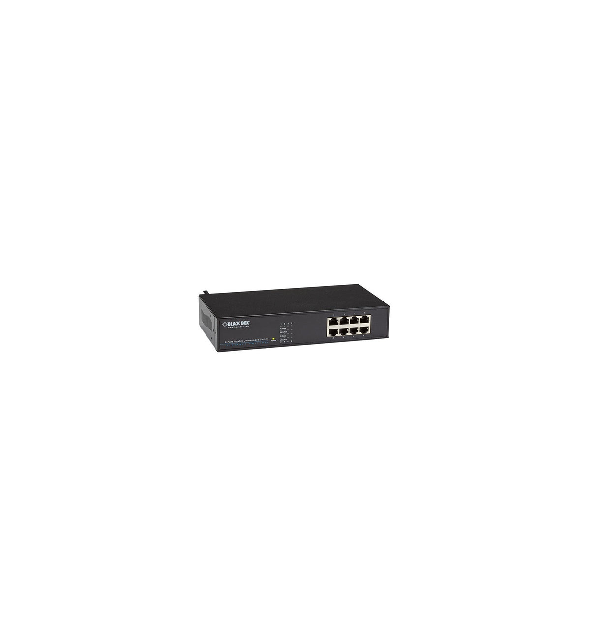 8 PORT 101001000 RJ 45 UNMANAGED GIGABIT SWITCH