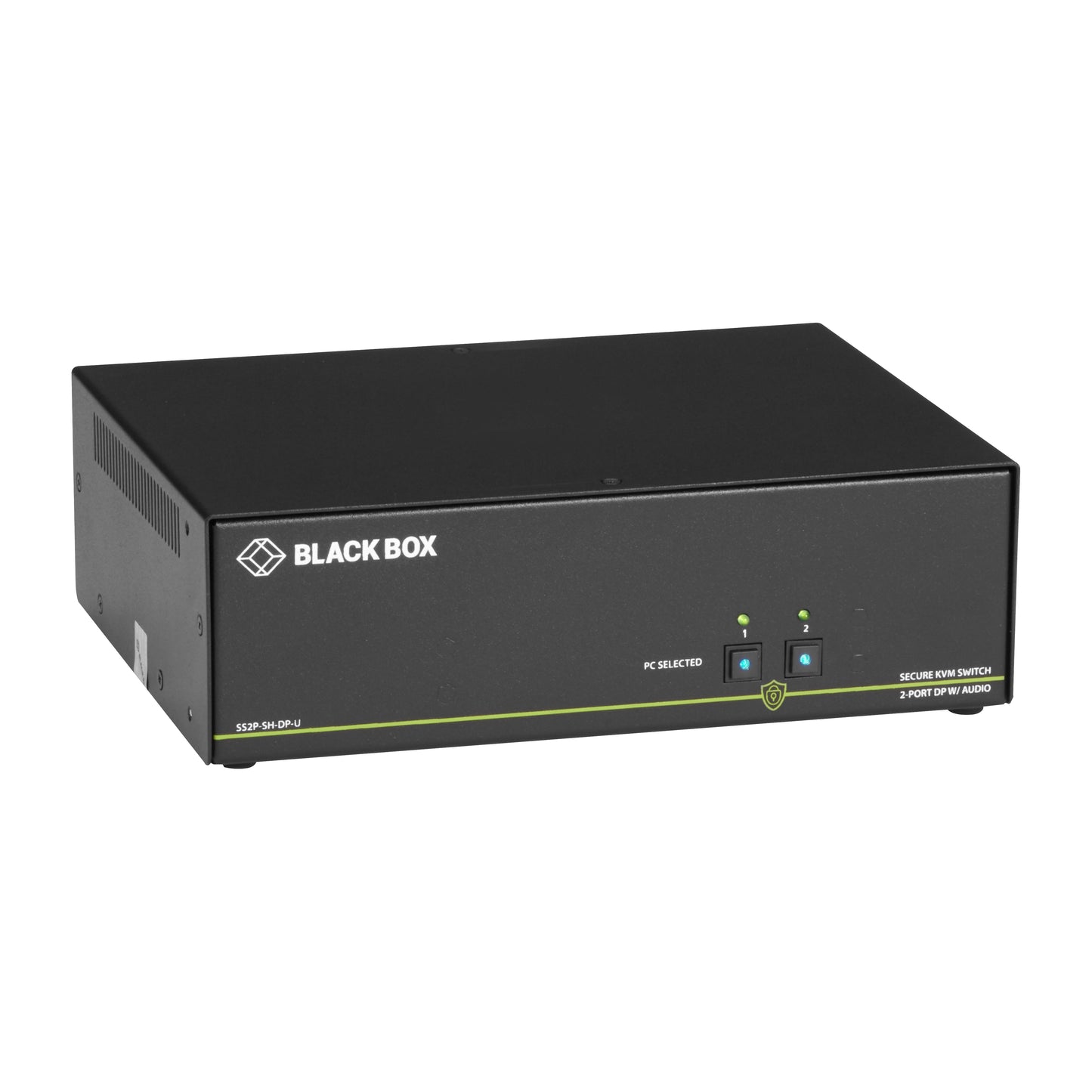 NIAP 3.0 KVM Switch, Single-Head, DisplayPort, 4K, 2-PT, Secure