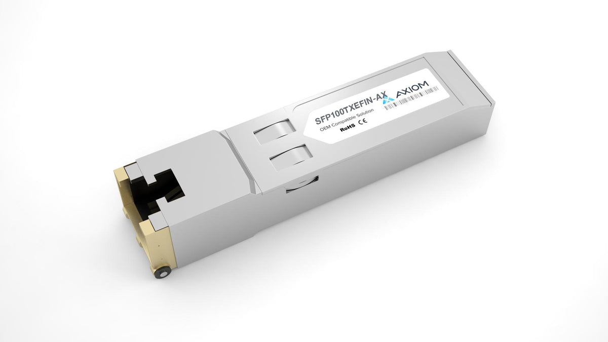 Axiom 1000BASE-T SFP Transceiver - SFP100TXEFIN-AX