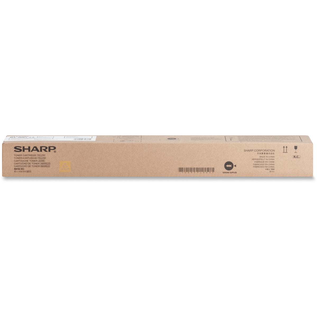 SHARP YELLOW TONER FOR USE IN MX261N MX3110N MX3610N ESTIMATED YIELD 24,000 PAGE