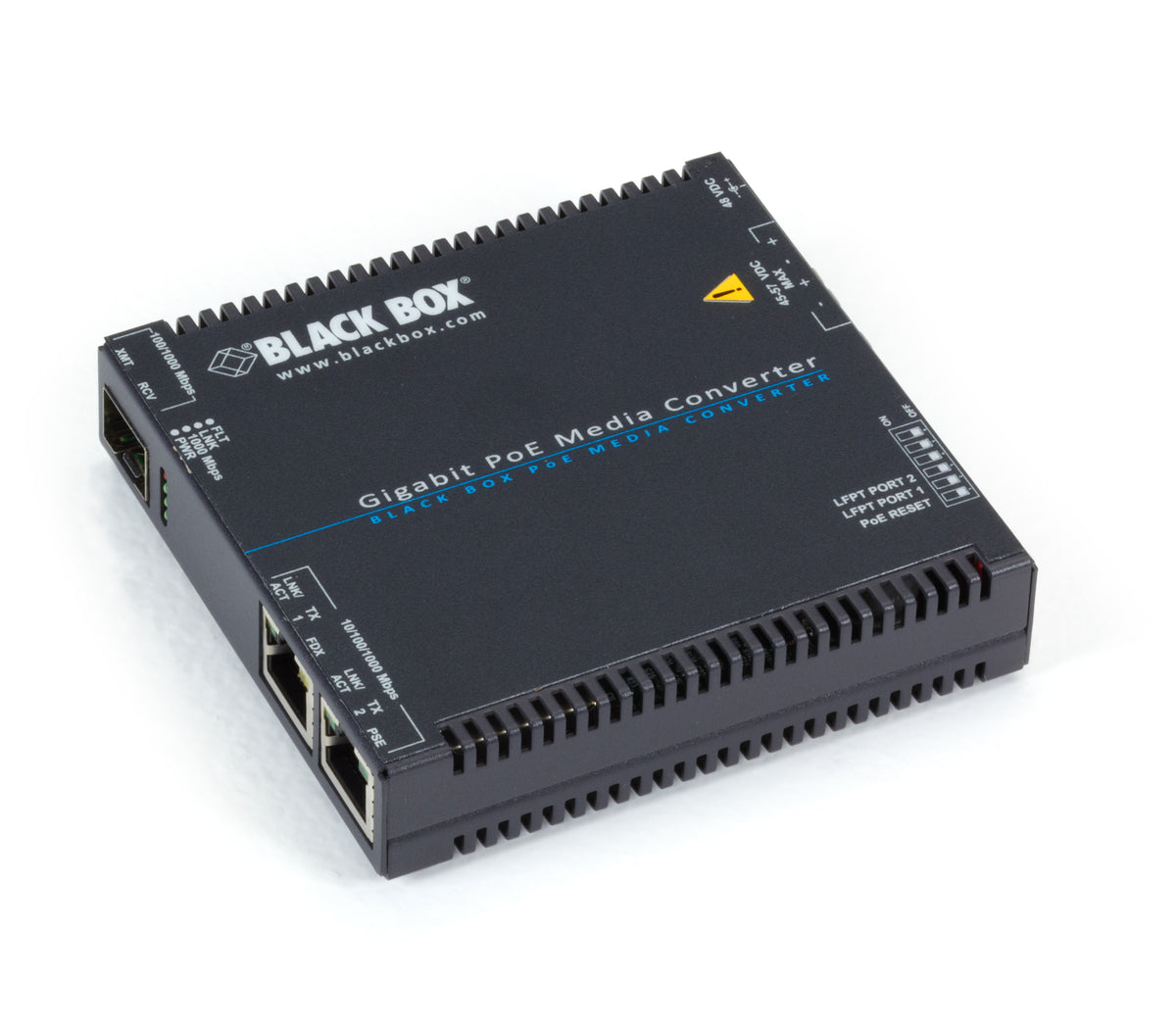 POE 10/100/1000 MED CONV SFP LGC5200A