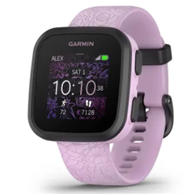 Garmin Lilac Floral Kids Smartwatch