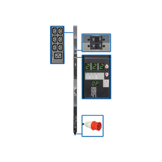 PDU 3 Phase Metered 220V 230V