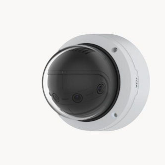 AXIS 02450-001 P3827-PVE DELIVERS A 180 PANORAMIC OVERVIEW OF EXTENSIVE AREAS WI