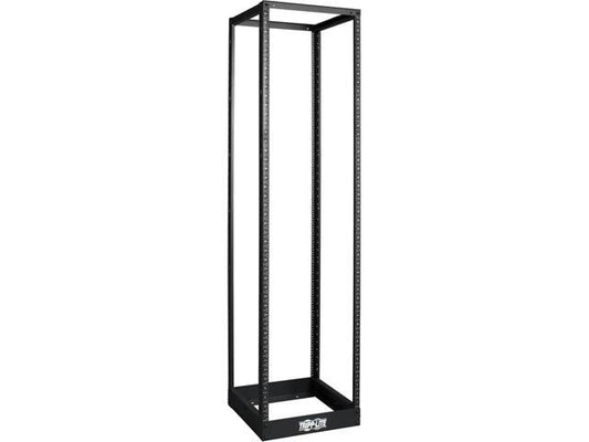 Tripp Lite series 45U SmartRack 4-Post Open Frame Rack, 1000 lbs (453.6 kgs) Cap