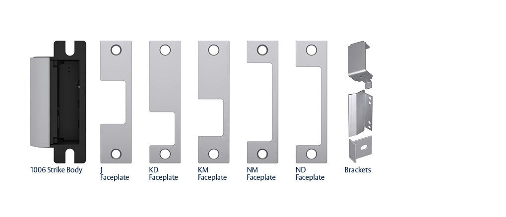 HES 1006 Complete Pacs for Latchbolt Locks