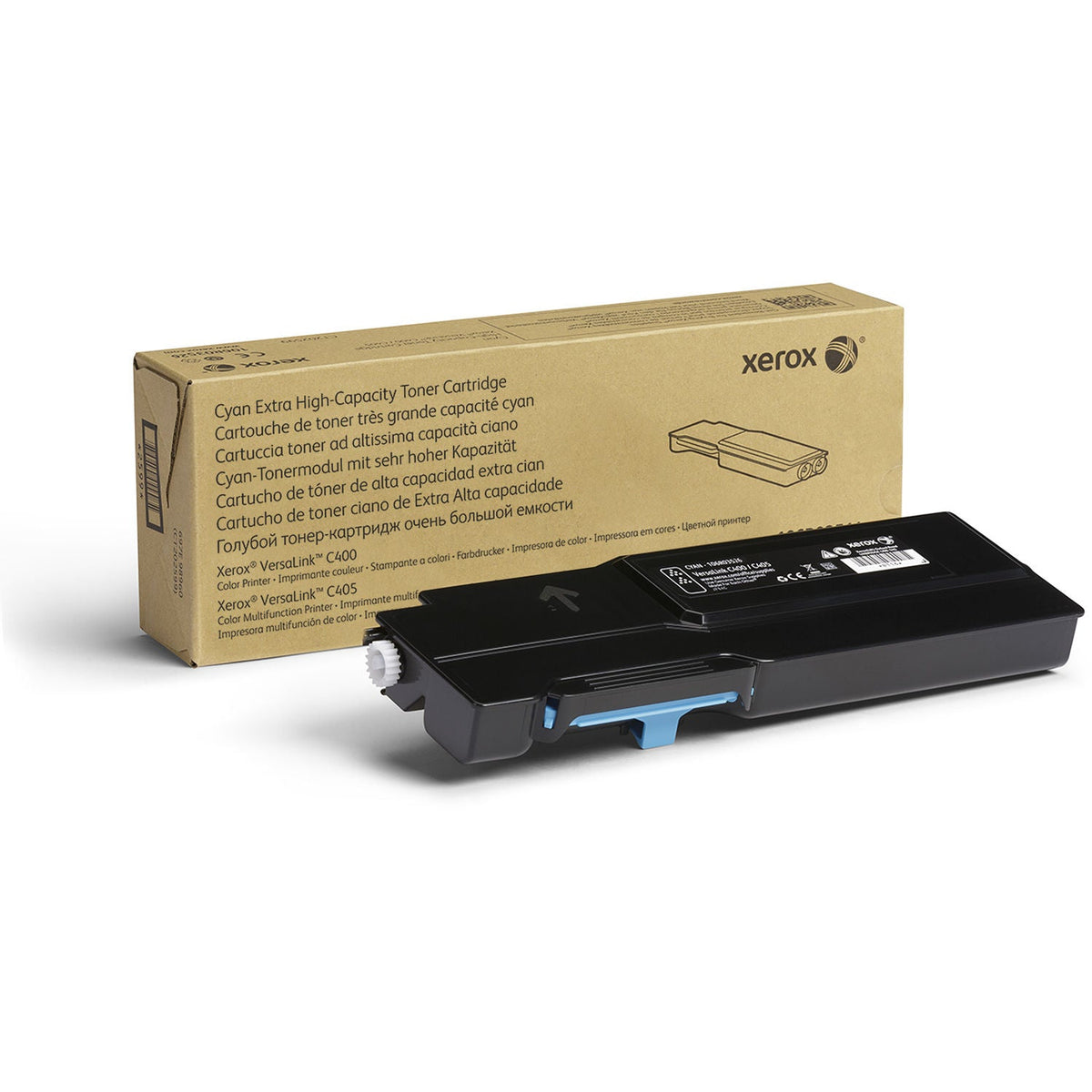 XEROX CYAN EXTRA HIGH CAP TONER CARTRIDGE F/ VERSALINK C400/C405