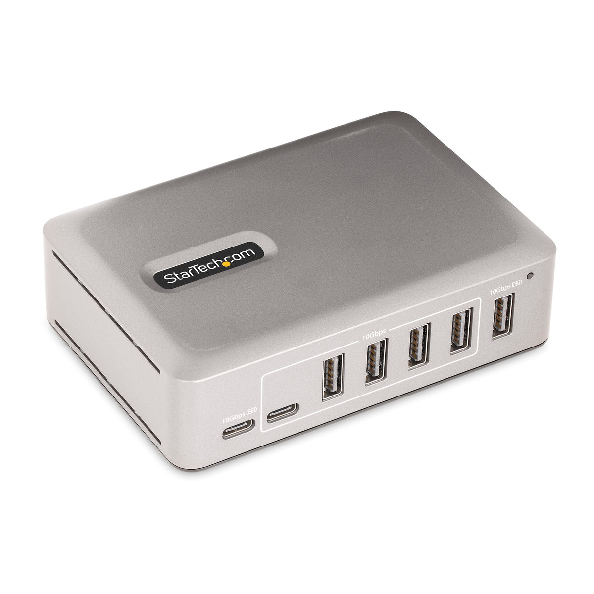 STARTECH 7-PORT USB-C HUB - 5X USB-A + 2X USB-C - SELF-POWERED W/ 65W POWER SUPP