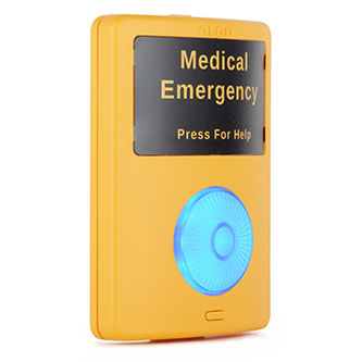 ALGO Customer and emergency assistance button, designed to bring attention to events