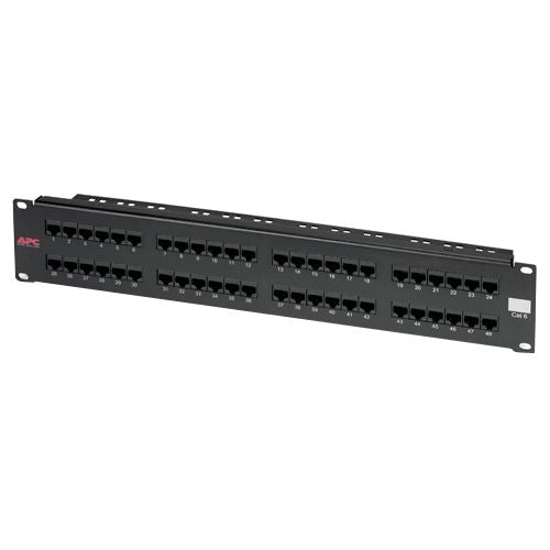 CAT6 PATCH PANEL 48PT-RJ45 TO