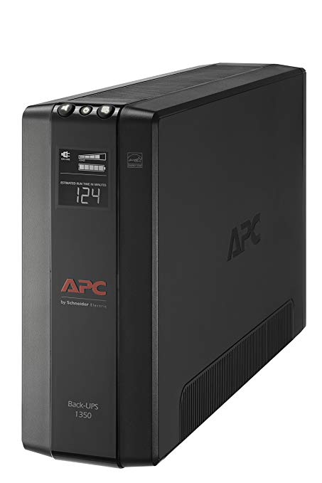 SCHNEIDER BACK UPS PRO BN 1350VA, 10 OUTLETS, 2 USB CHARGING PORTS, AVR, LCD INT