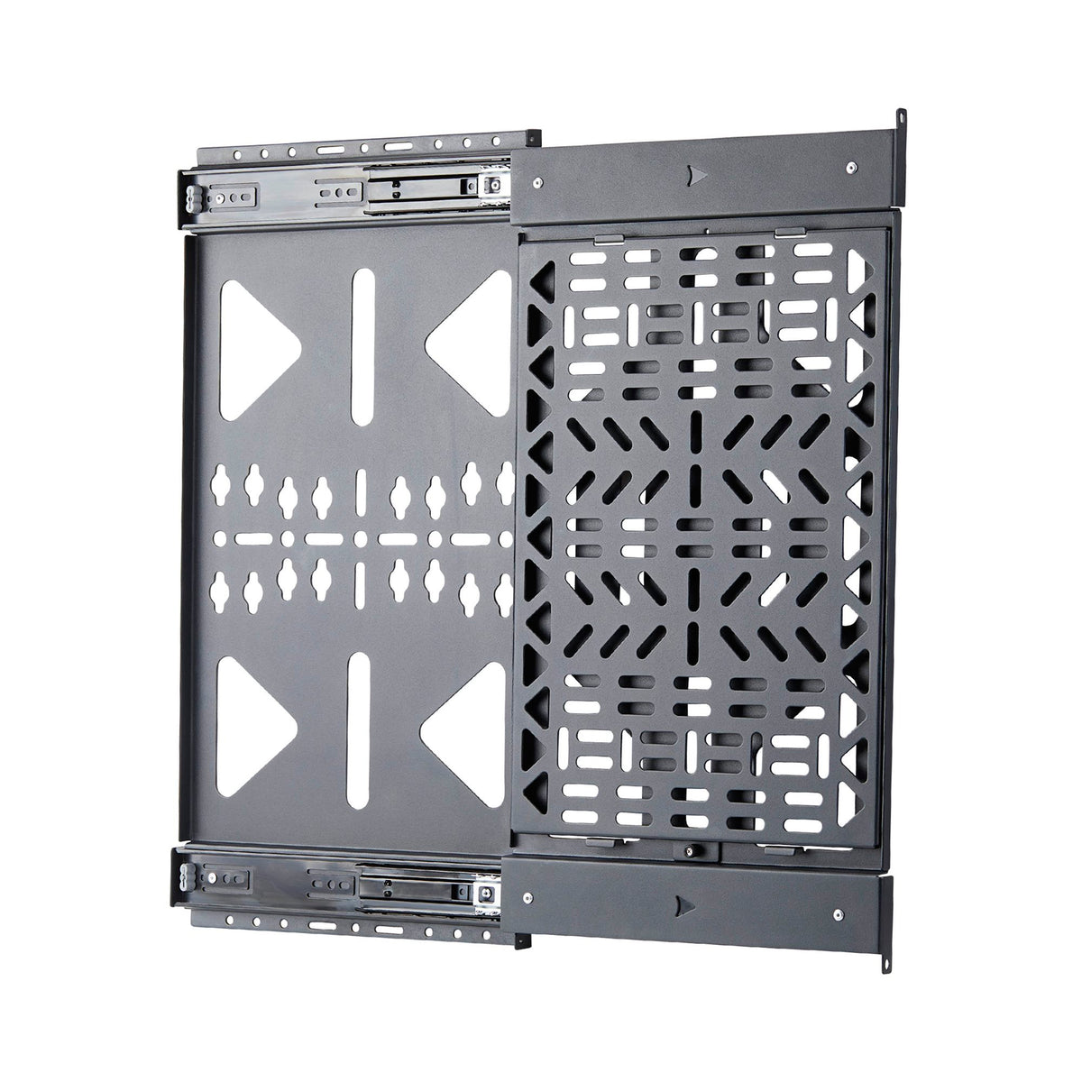 StarTech SLIDE-OUT AV COMPONENT PANEL - SLIM BEHIND-TV MEDIA WALL MOUNT