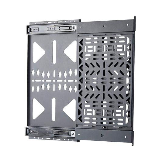 StarTech SLIDE-OUT AV COMPONENT PANEL - SLIM BEHIND-TV MEDIA WALL MOUNT