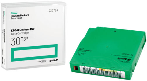 HPE CTO LTO-8 30TB RW DATA