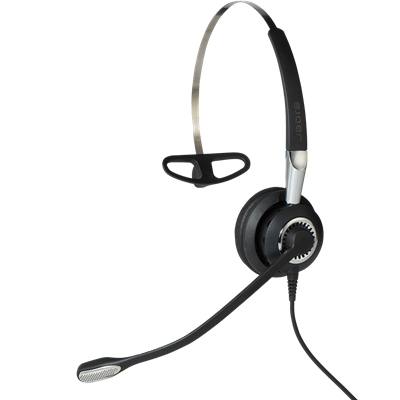 GN Jabra Biz 2400 II QD Mono NC 3-in-1 Wideband Balanced - Wired - Headband - Over-