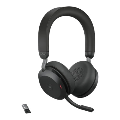 GN JABRA EVOLVE2 75-USB-A, MS STEREO, BLACK