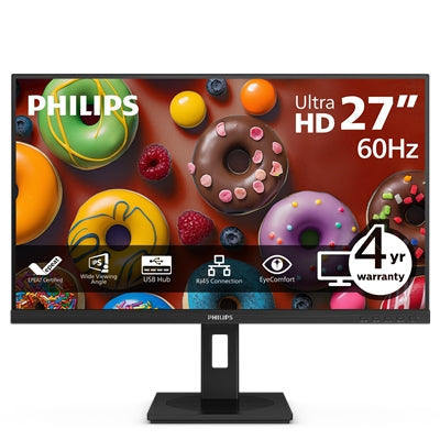 PHILIPS 27IN 4K UHD MNTR USB-C