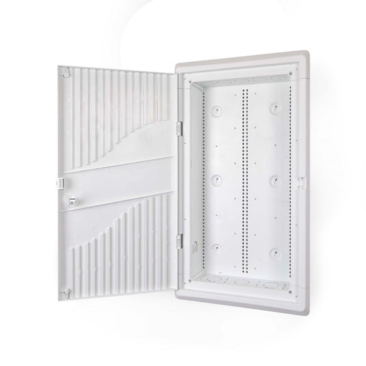 STARTECH 28in Wall-Mount Media Enclosure, Cable Management Box for Network Distr