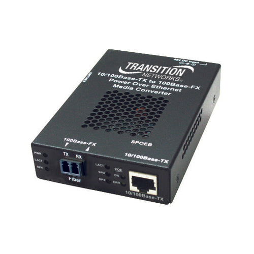 10/100B-TX RJ45 PoEto100BASE-FX,MMSC 2KM