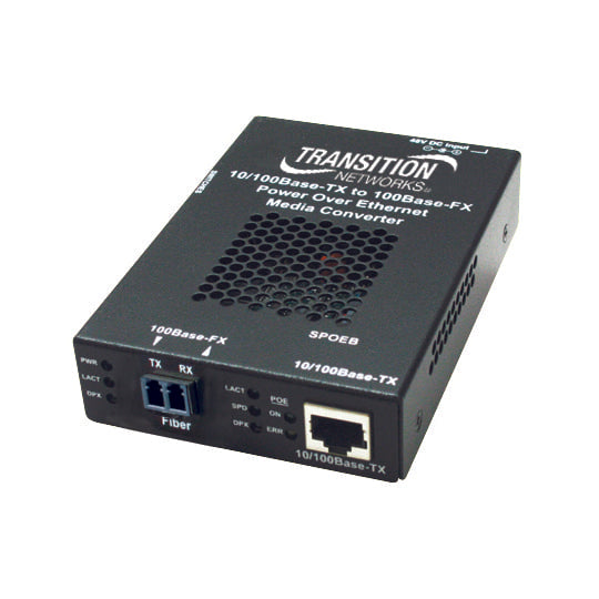 10/100B-TX RJ45 PoEto100BASE-FX,MMSC 2KM