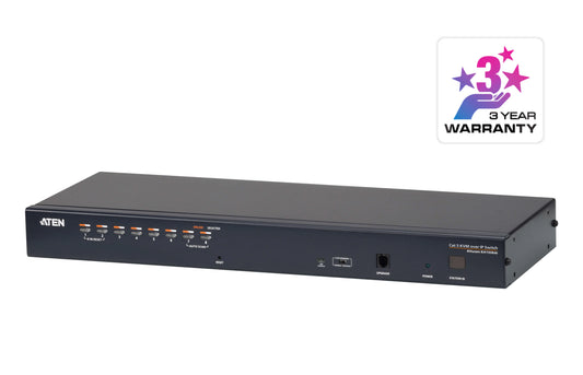 8 Port CAT5 KVM Switch