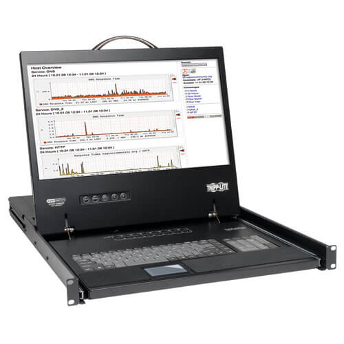 8PT KVM W 19IN LCD CONSOLE 1U