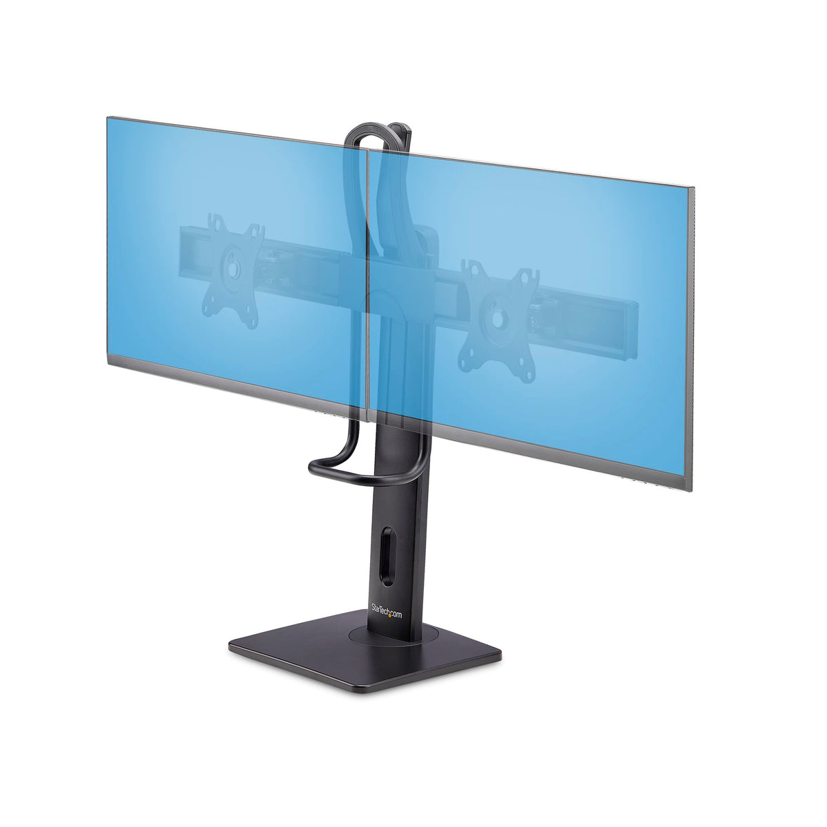 StarTech CROSSBAR DUAL MONITOR STAND - DOUBLE 27INCH SCREENS VESA MOUNT