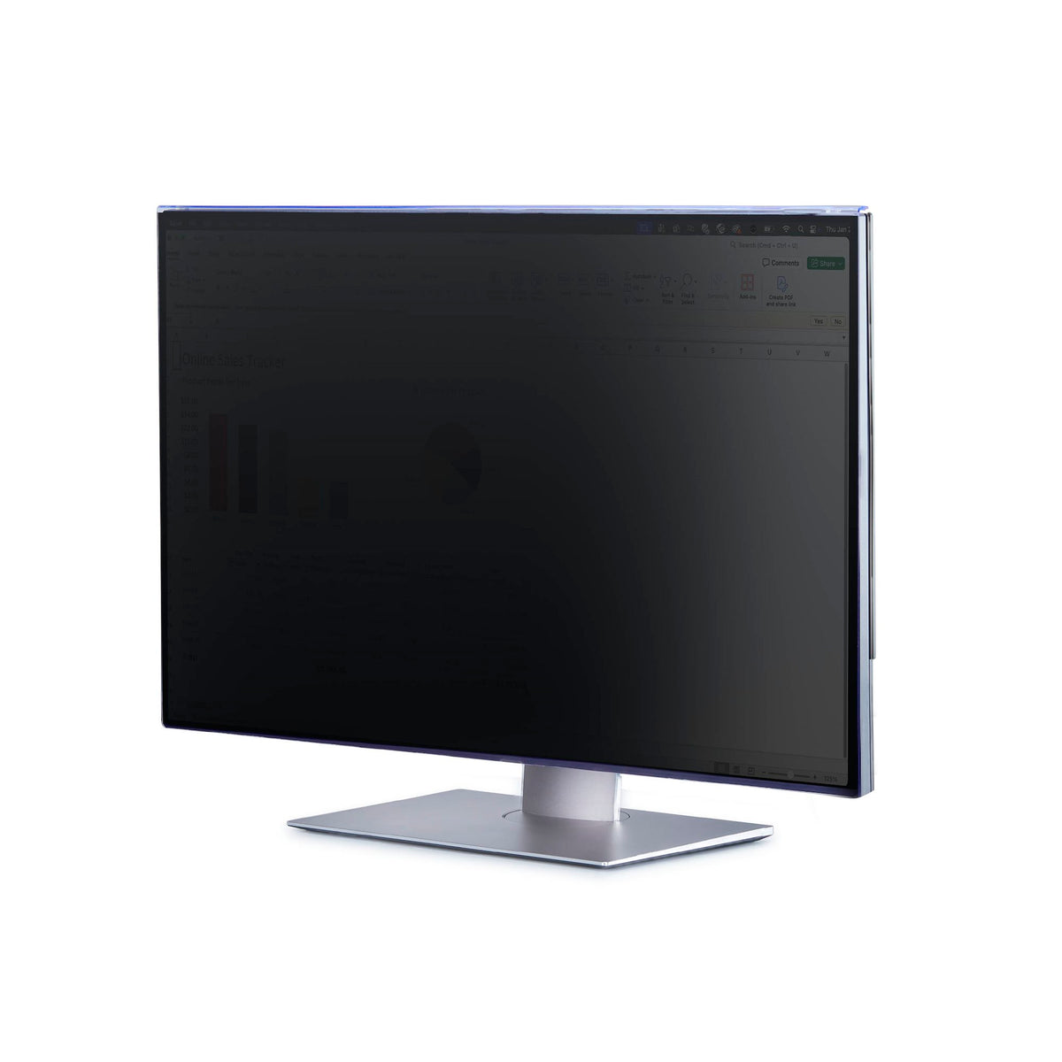 StarTech TAA privacy filter uses Microlouver technology to narrow the viewing angle to +-