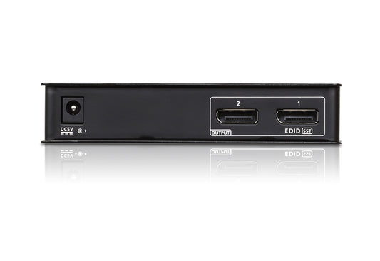 2-port 4K DisplayPort Splitter with MST/SST
