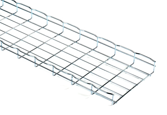 BLACK BOX BASKET TRAY SECTION - 2-IN. H X 10-FT. L X 12-IN. W, STEEL, 3-PACK