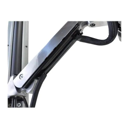 ERGOTRON Sit-Stand Combo Extender - Polished Aluminum - Adds a third pivot-point for more