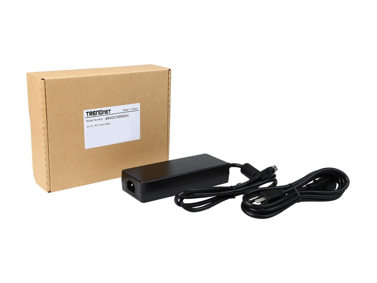 TRENDnet 48V 160W Power Adapter for TI-PG541