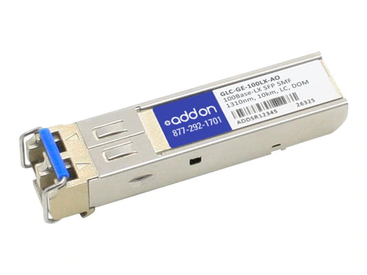 AddOn Cisco GLC-GE-100LX Compatible TAA Compliant 100Base-LX SFP Transceiver (SM